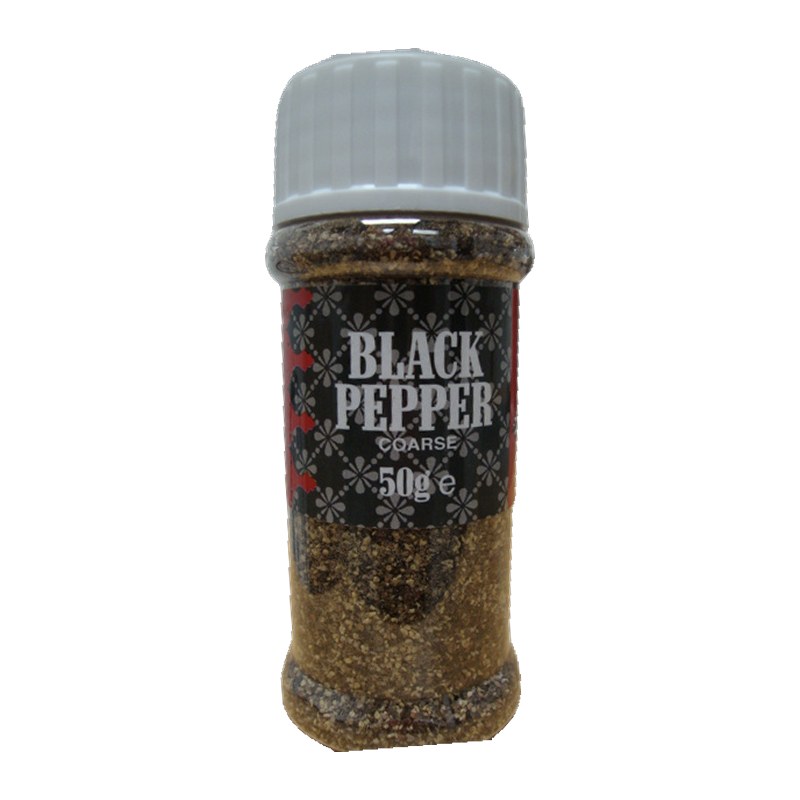 Gino Latino Black Pepper Coarse 50g