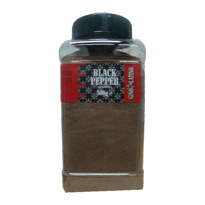 Gino Latino Black Pepper Ground 500g