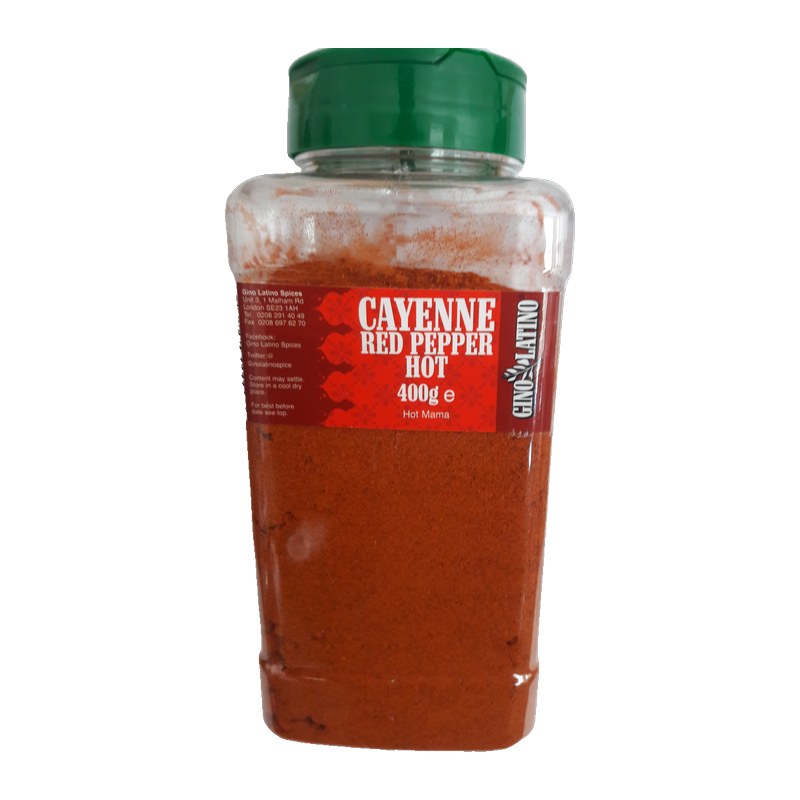 Gino Latino Cayenne Red Pepper Hot 400g