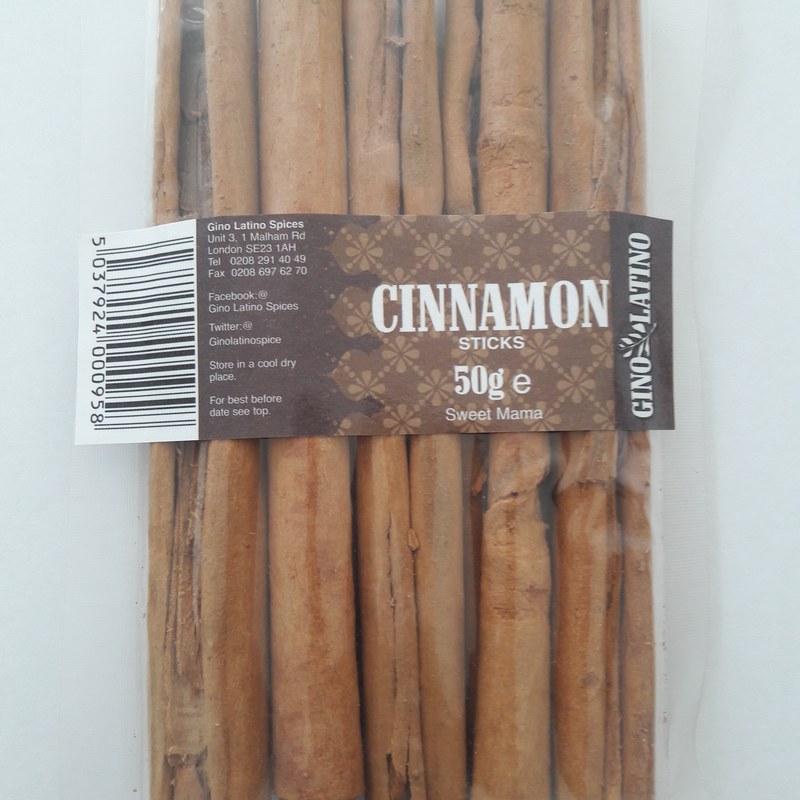 Gino Latino Cinnamon Sticks 50g