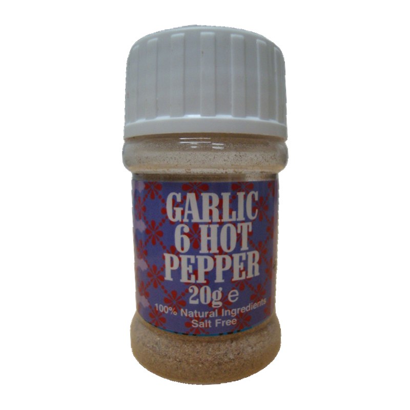 Gino Latino Garlic 6 Hot Pepper 20g