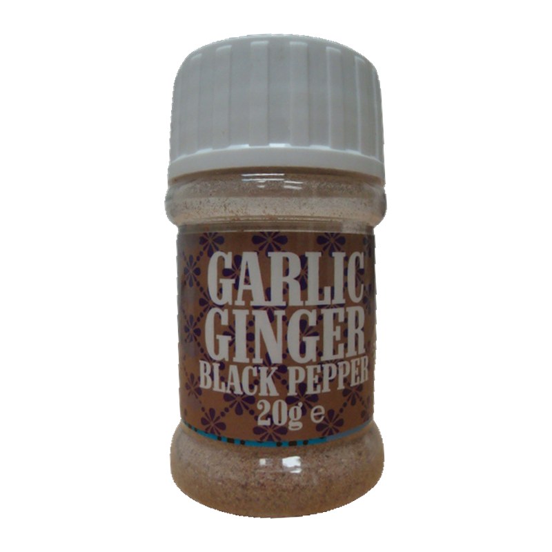 Gino Latino Garlic Ginger Black Pepper 20g