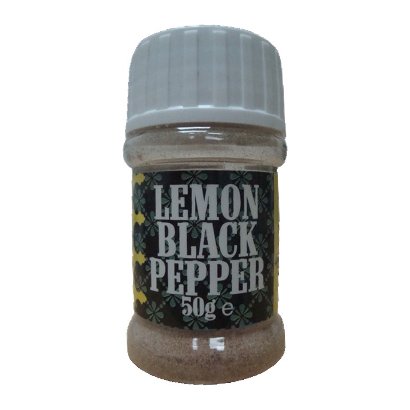Gino Latino Lemon Black Pepper 50g