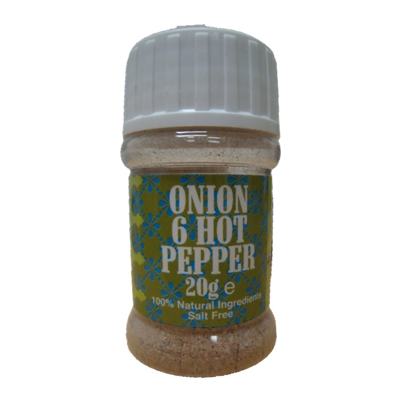 Gino Latino Onion 6 Hot Pepper 20g