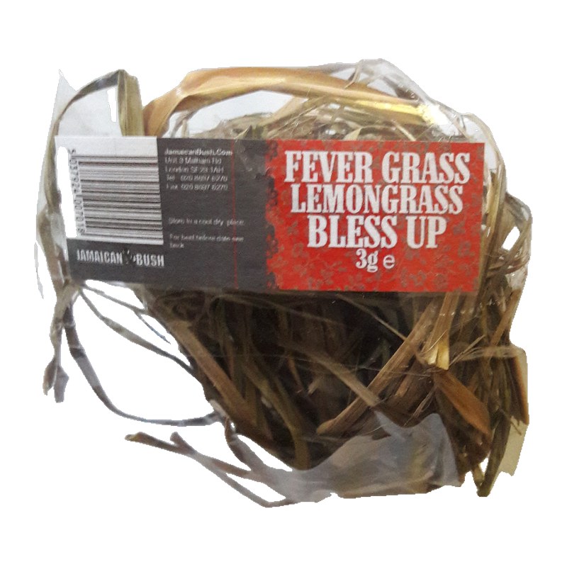 Jamaican Bush Fever Grass Lemongrass Bless Up 3g
