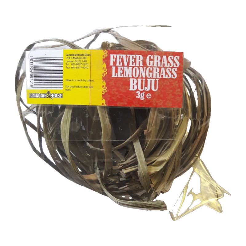 Jamaican Bush Fever Grass Lemongrass Buju 3g