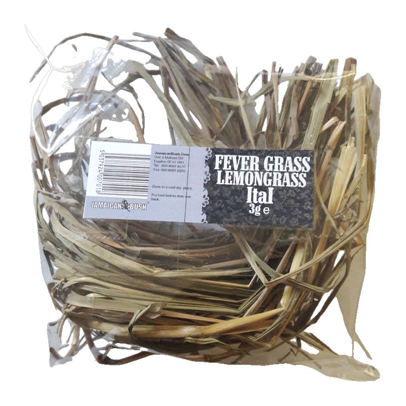 Jamaican Bush Fever Grass Lemongrass Ital 3g