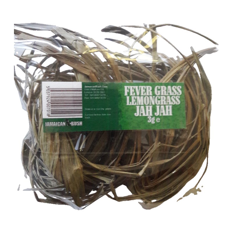 Jamaican Bush Fever Grass Lemongrass Jah Jah 3g