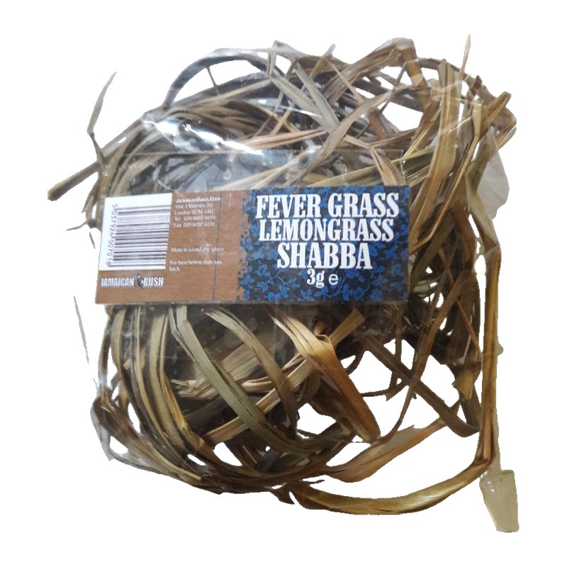 Jamaican Bush Fever Grass Lemongrass Shabba 3g