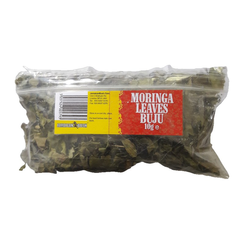 Jamaican Bush Moringa Leaves Buju 10g