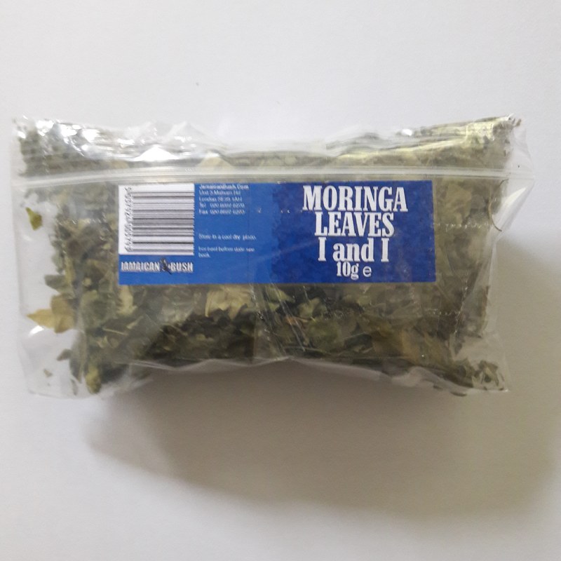 Jamaican Bush Moringa Leaves I and I 10g