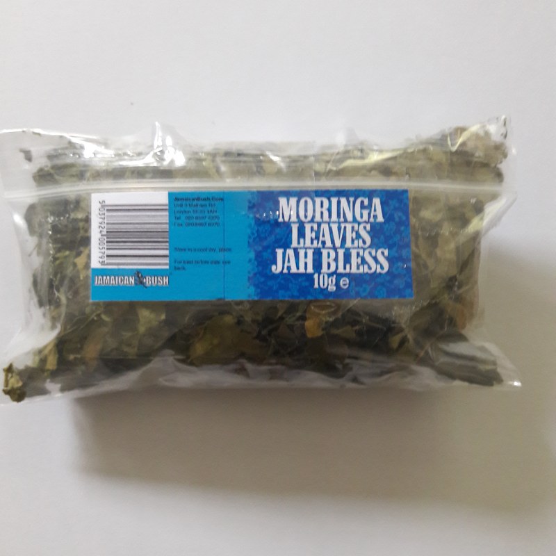 Jamaican Bush Moringa Leaves Jah Bless 10g