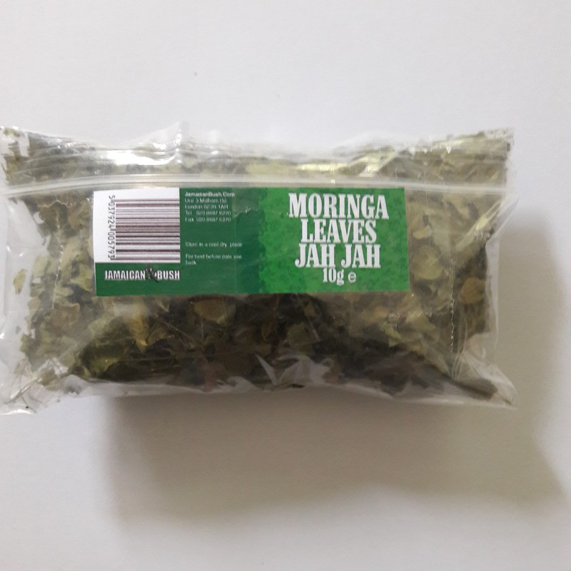 Jamaican Bush Moringa Leaves Jah Jah 10g