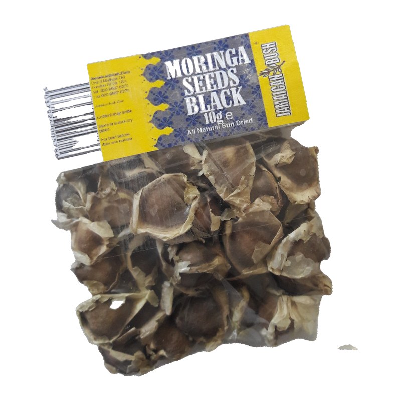 Jamaican Bush Moringa Seeds Black 10g