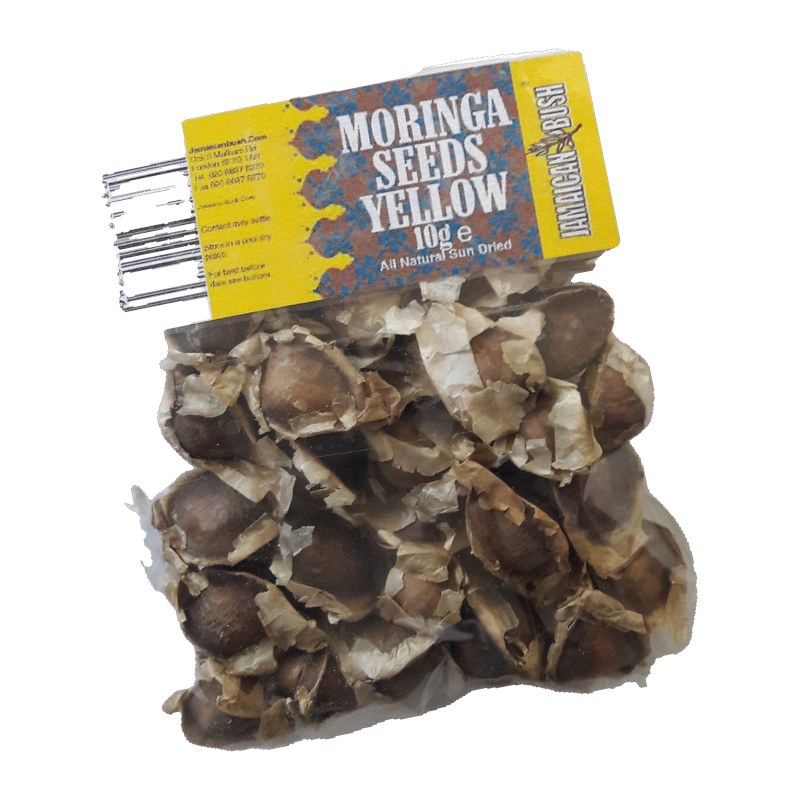 Jamaican Bush Moringa Seeds Yellow 10g