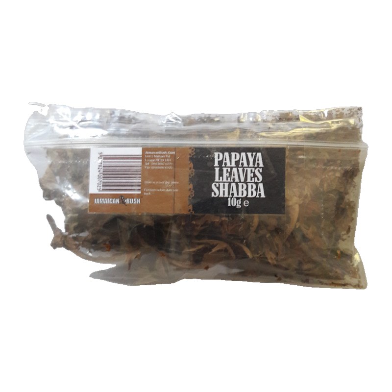 Jamaican Bush Papaya Leaves Shabba 10g