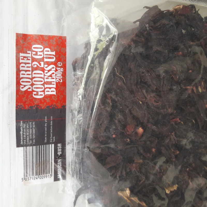Jamaican Bush Sorrel Good 2 Go Bless Up 200g