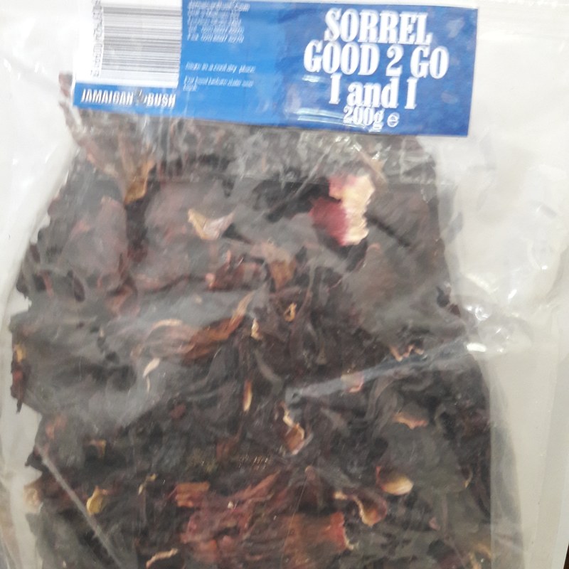 Jamaican Bush Sorrel Good 2 Go I and I 200g