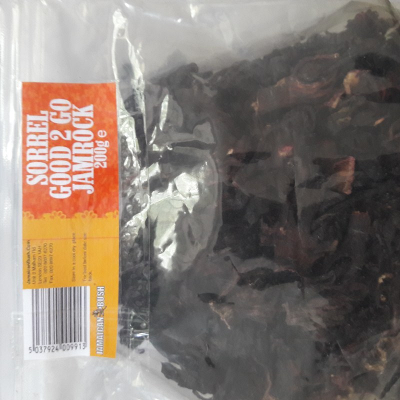 Jamaican Bush Sorrel Good 2 Go Jamrock 200g