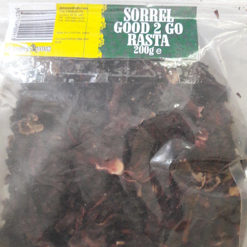 Jamaican Bush Sorrel Good 2 Go Rasta 200g