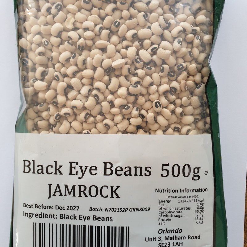 Kingston Spice City Black Eye Beans Jamrock 500g