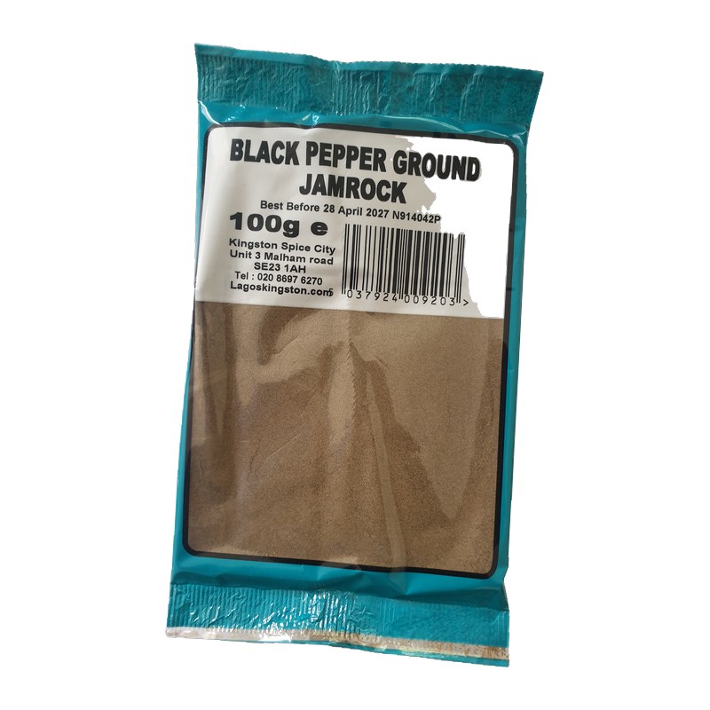 Kingston Spice City Black Pepper Ground Jamrock 100g