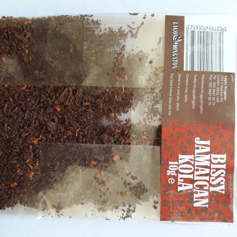 Lagos Kingston Bissy Jamaican Kola 10g