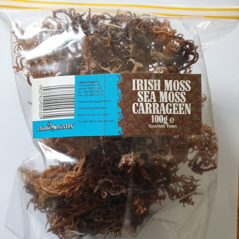 Lagos Kingston Irish Moss Sea Moss Carrageen 100g