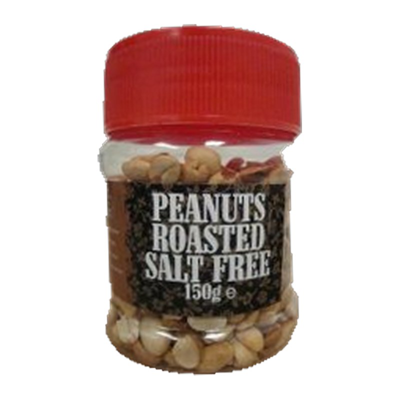 Lagos Kingston Peanuts Roasted Salt Free 150g