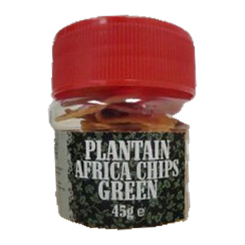 Lagos Kingston Plantain Africa Chips Green 45g