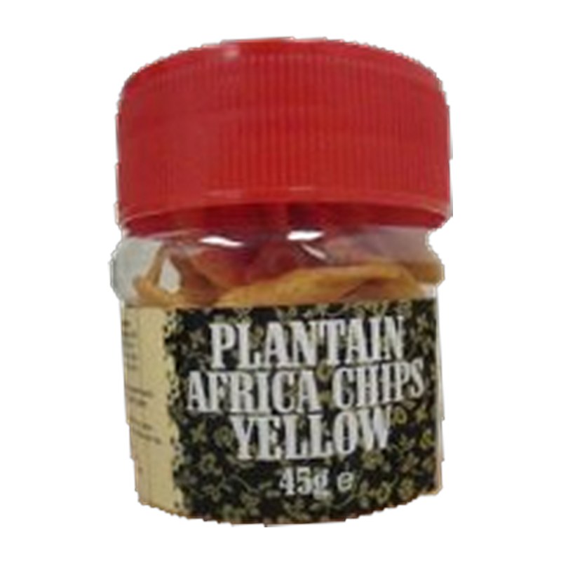 Lagos Kingston Plantain Africa Chips Yellow 45g
