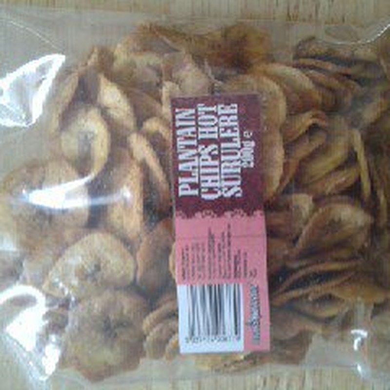 Lagos Kingston Plantain Chips Hot Surulere 200g