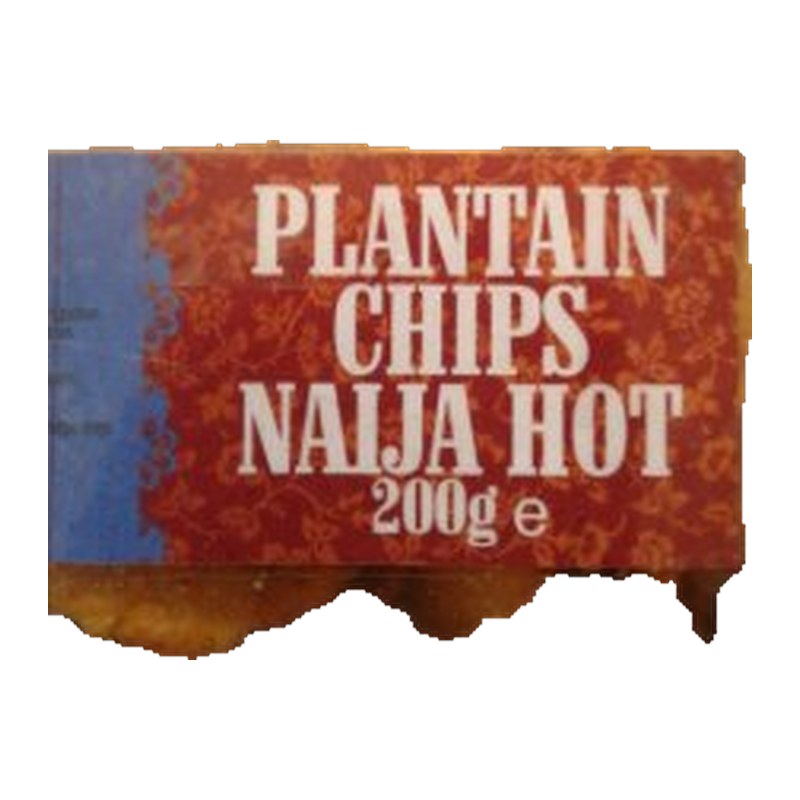 Lagos Kingston Plantain Chips Naija Hot 200g
