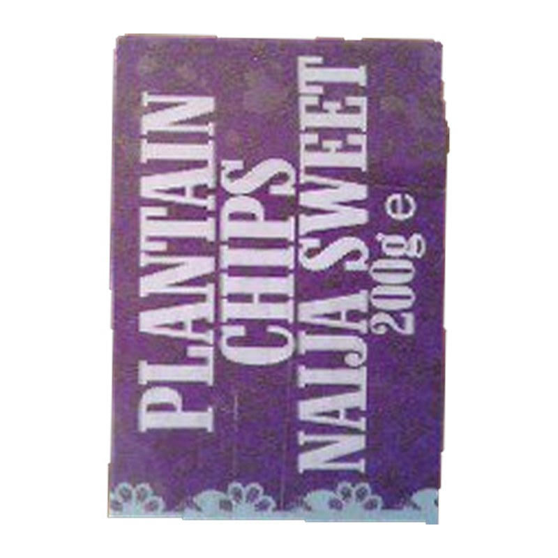 Lagos Kingston Plantain Chips Naija Sweet 200g