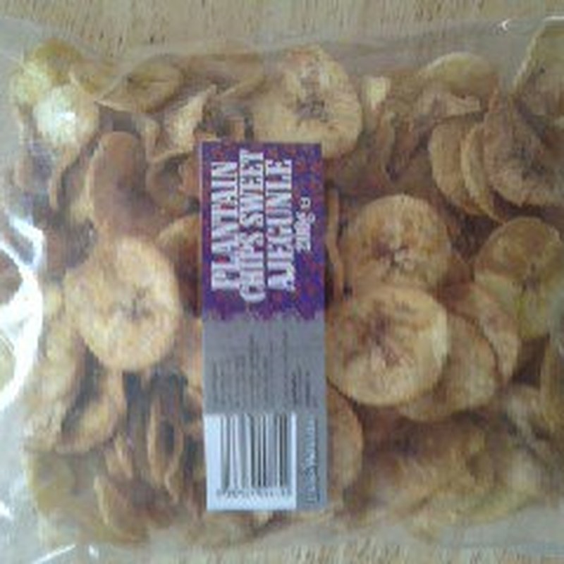 Lagos Kingston Plantain Chips Sweet Ajegunle 200g