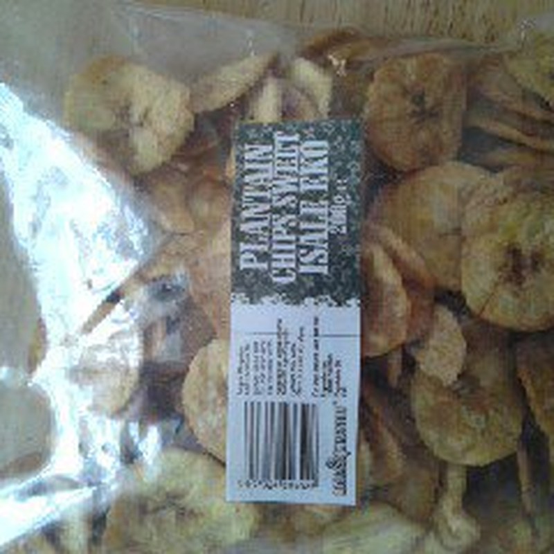 Lagos Kingston Plantain Chips Sweet Isale Eko 200g