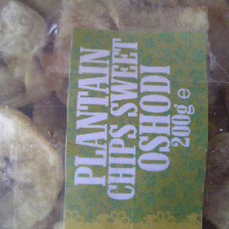 Lagos Kingston Plantain Chips Sweet Oshodi 200g