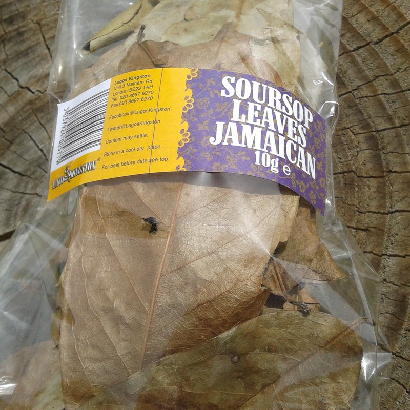 Lagos Kingston Soursop Leaves Jamaican 10g