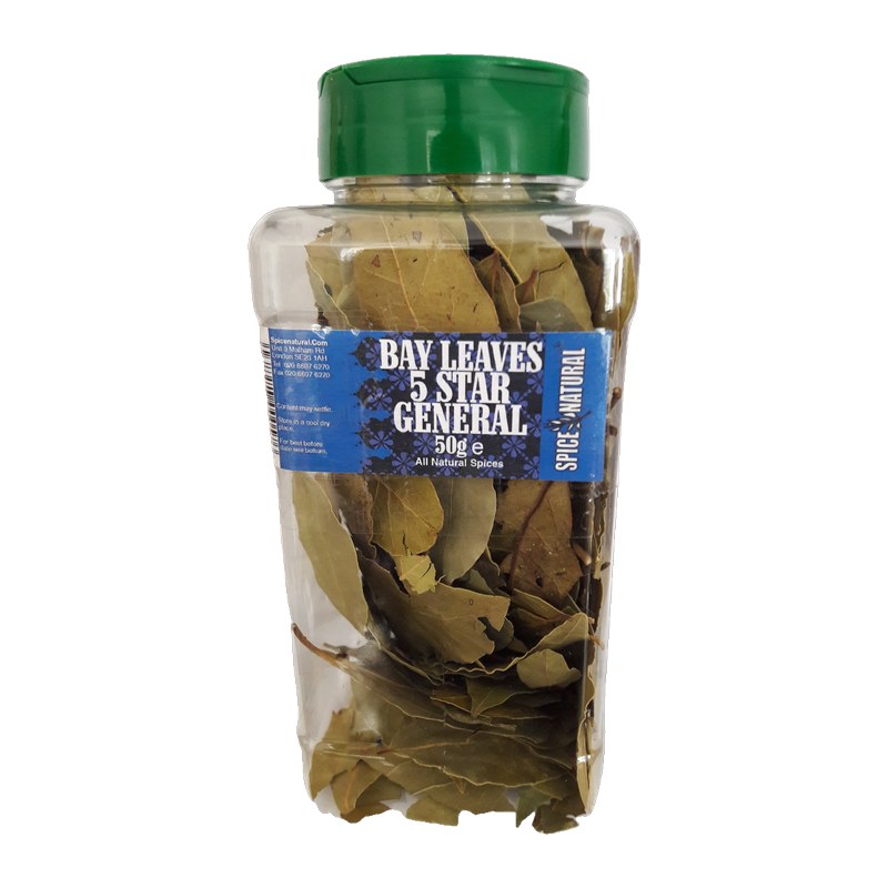Spice Natural Bay Leaves 5 Star General 50g
