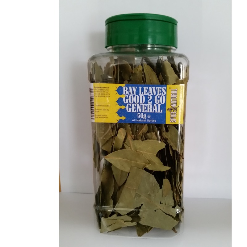 Spice Natural Bay Leaves Good 2 Go General 50g