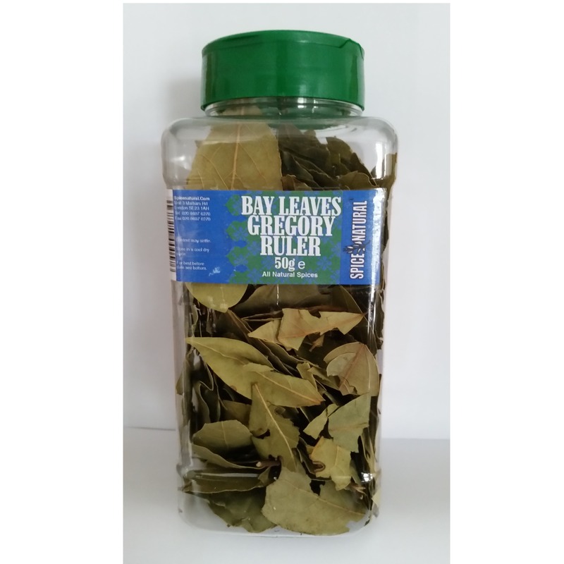 Spice Natural Bay Leaves Gregory Ruler 50g